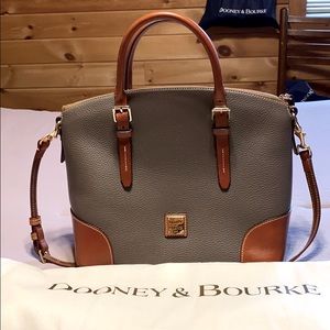 Dooney and Bourke Pebble Grain Domed Satchel